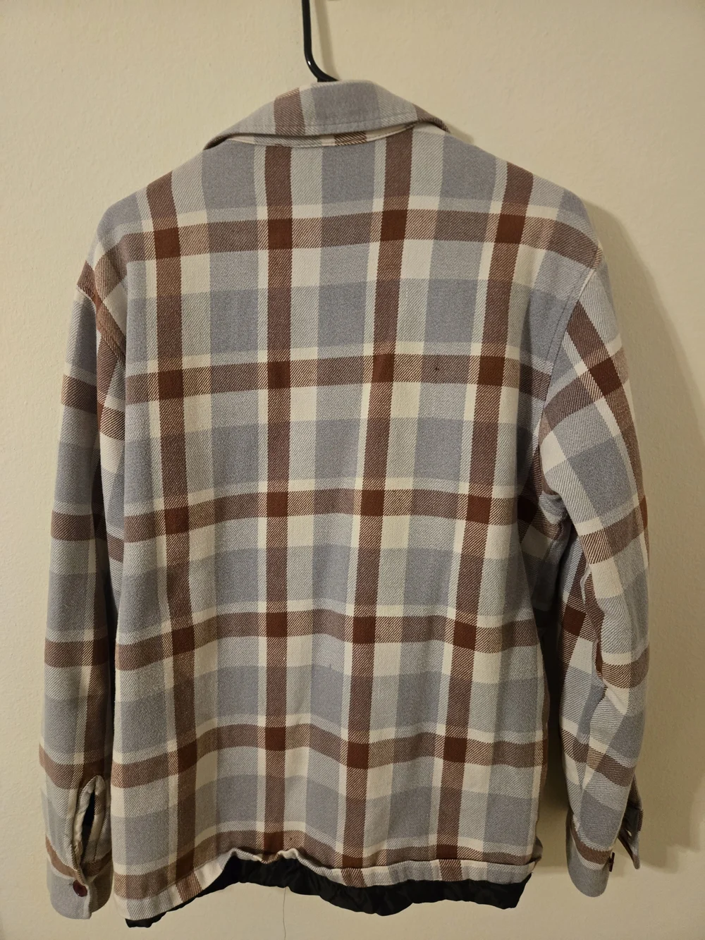 Stüssy Quilted Plaid Overshirt Jacket – Size Large